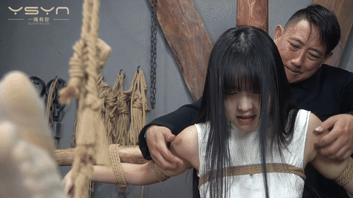 图片[9]-【一绳有你】旗袍女英婷婷面对特务残酷酷刑捆绑吊打挠老虎凳-触乐TKee