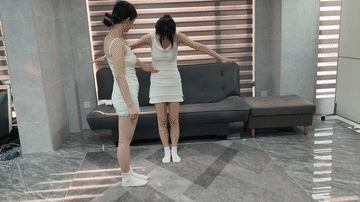图片[5]-【呀哈哈撒比】一月tk和点穴-双女白袜tk挠痒加点穴定身-触乐TKee