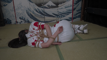 图片[9]-【象人工作室】嗷嗷-校服贝壳头紧缚挣扎TK-触乐TKee