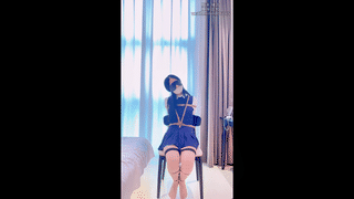 图片[14]-【辰C未W】TK电击足底-云淑的椅子缚（TK、扎带、脚底电击）-触乐TKee