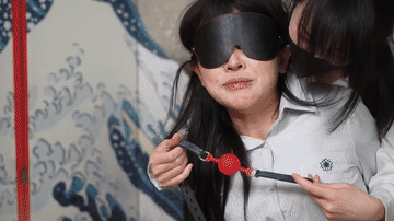 图片[1]-【象人工作室】小0+嗷嗷双人黑白制服TK+捆绑调教-触乐TKee